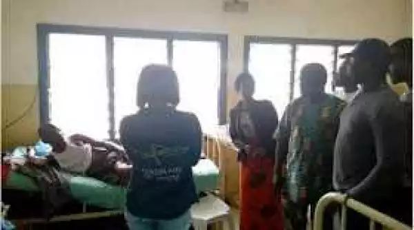 Mercy Johnson and Husband Pay N325k Medical Bills of Man Stuck in Hospital for 3months [Photos]
